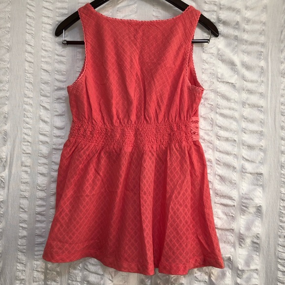 Anthropologie Odille Textured Tank w/ Lace Accent - Picture 2 of 5